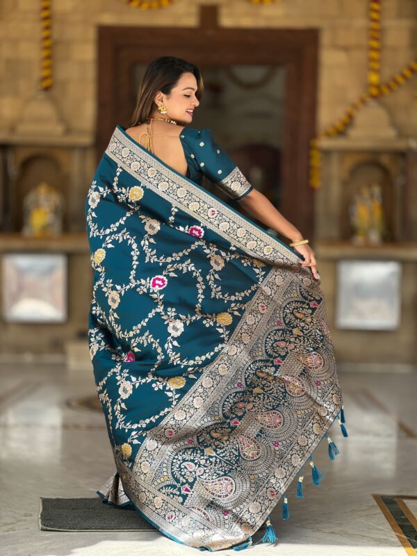 Banarasi silk saree - Image 3